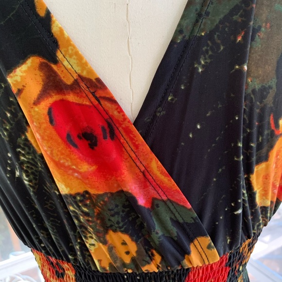 Carmen Marc Valvo floral maxi dress - Picture 7 of 12